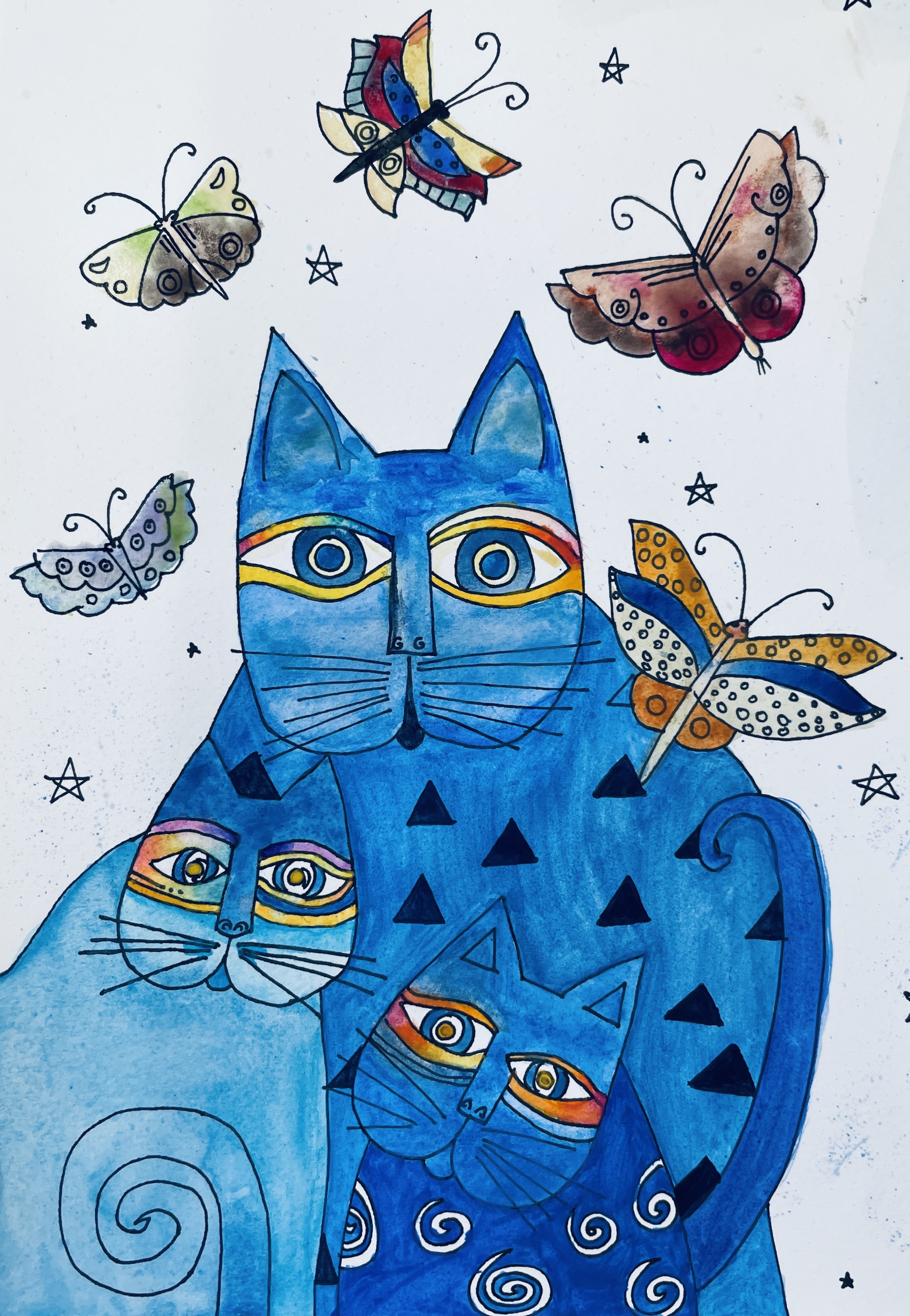 midnight butterflies