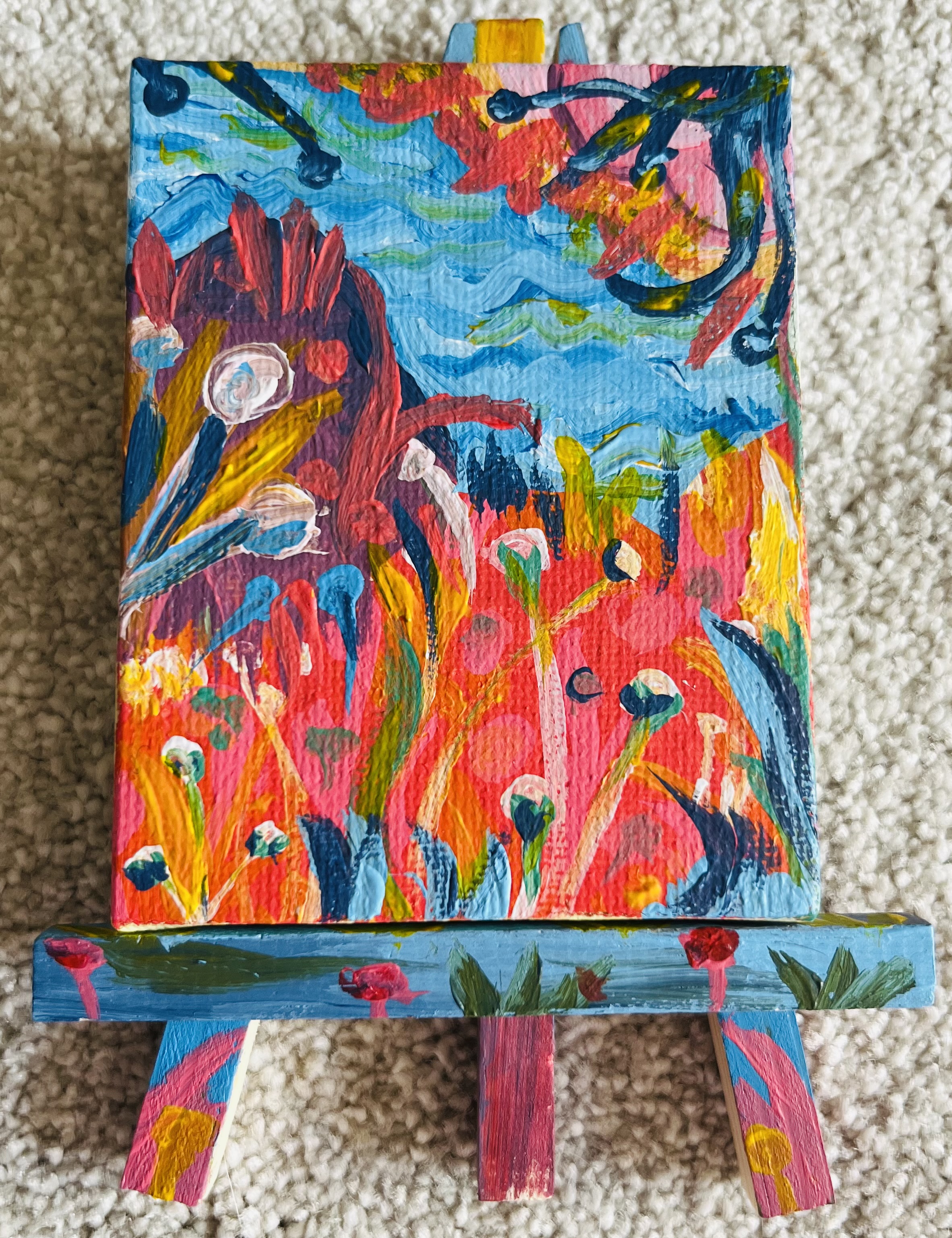 blissful river canvas